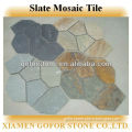 Slate patio flooring tile